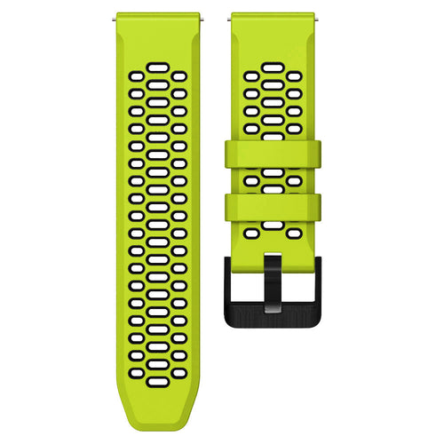 Universal 24mm Sport Buckle Strap (Lime/Black)