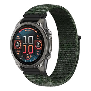 Correa nylon premium Garmin Epix Pro (Gen 2) 51mm (verde)