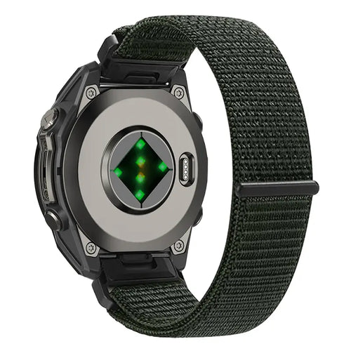 Correa nylon premium Garmin Epix Pro (Gen 2) 51mm (verde)