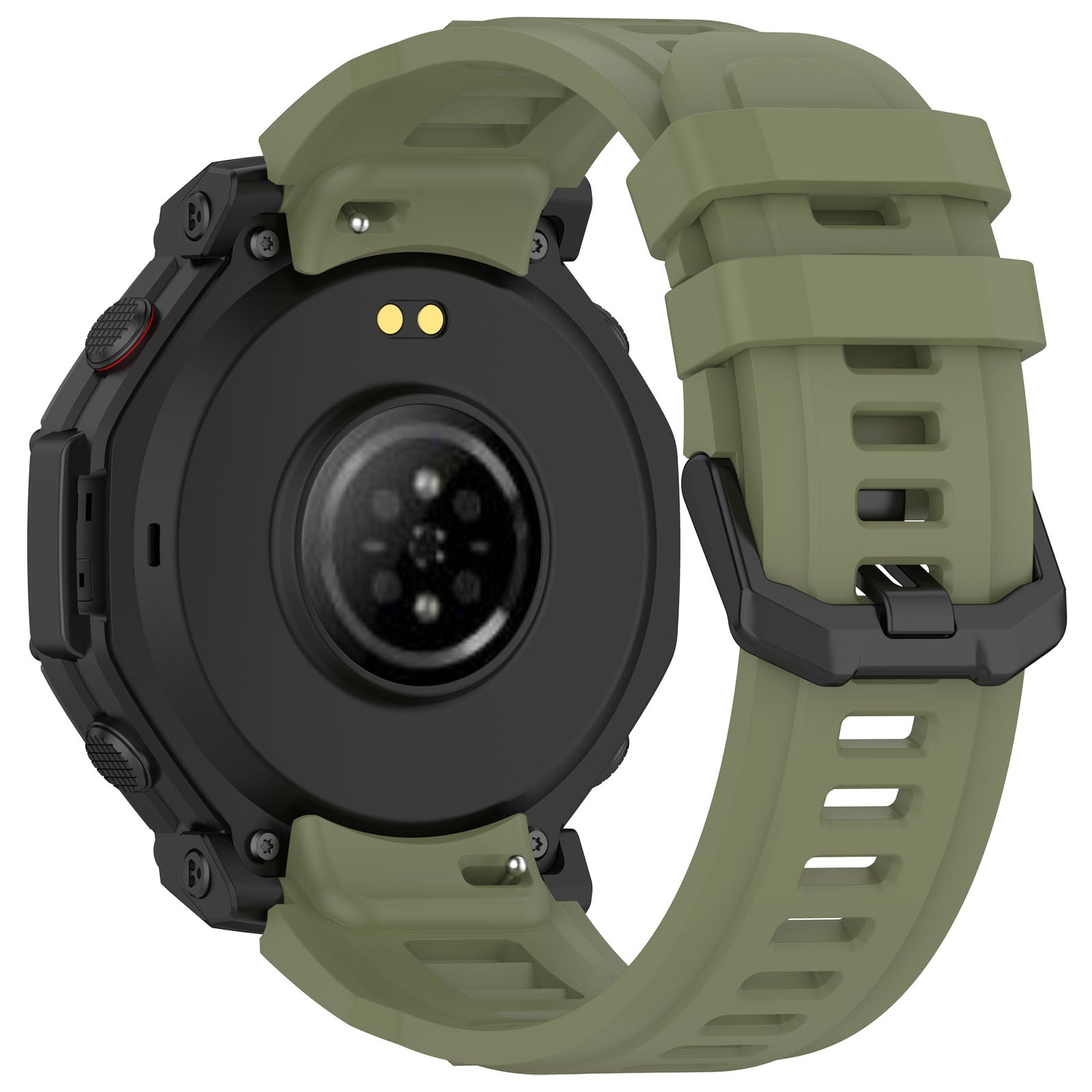 Correa silicona Amazfit T-Rex 3 Pro - 48mm (verde oscuro)