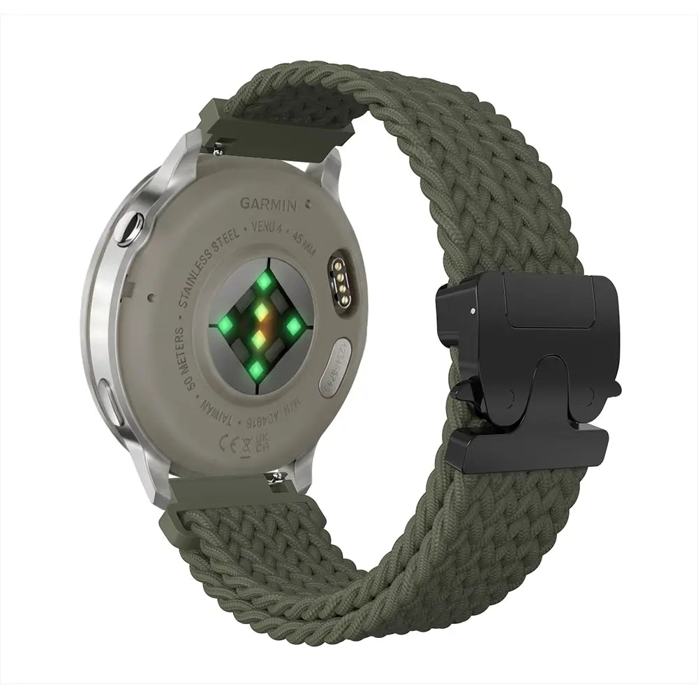 Garmin Forerunner 70 Braided Strap P-Buckle (Green)