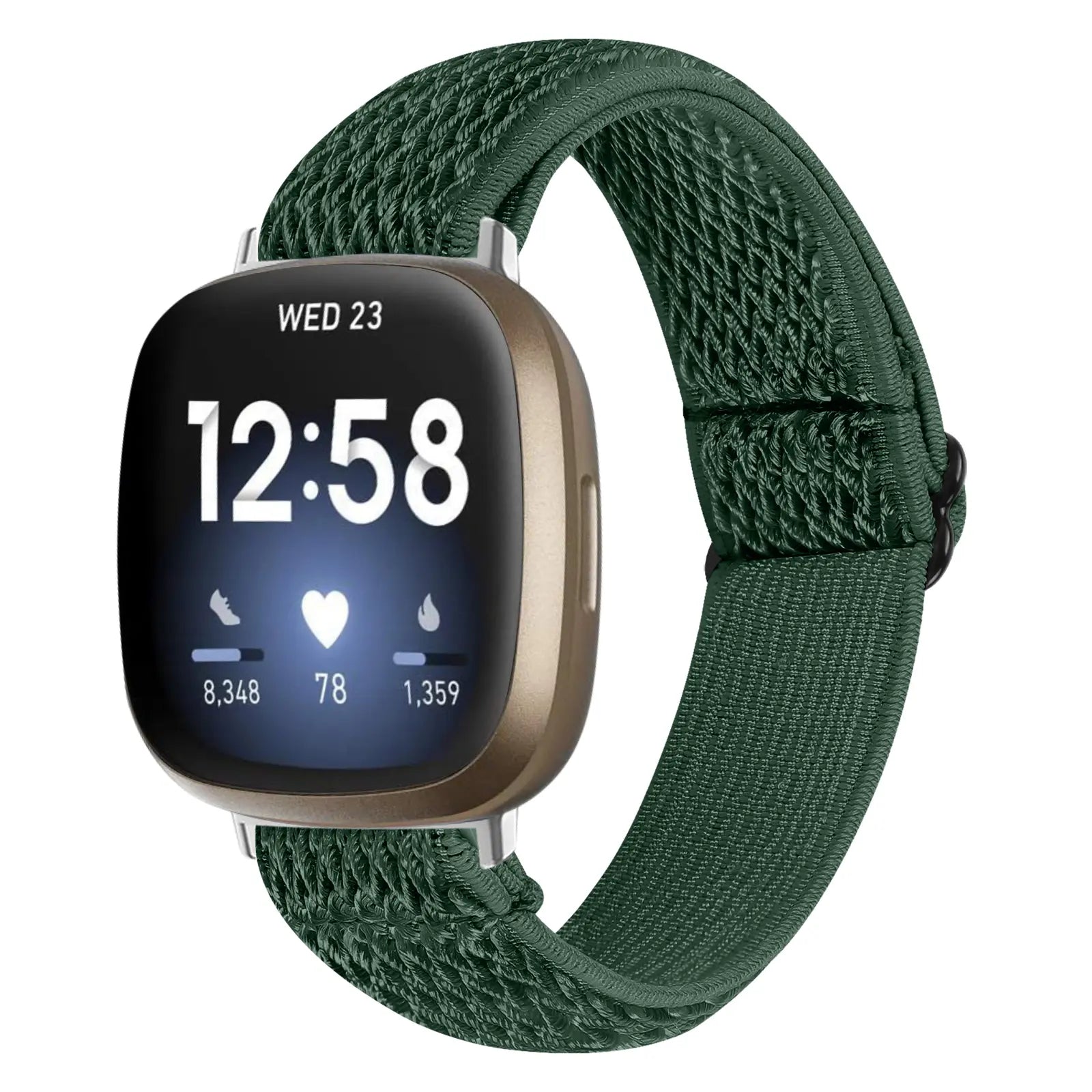 Correa elástica Fitbit Sense 2 (verde)