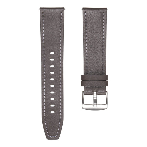 ICE Smart TKS Rectangular 1.41 Leather Strap 'One Push' (Grey)