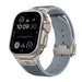 Apple Watch Ultra Liquid Elastic Silicone Strap (Grey)