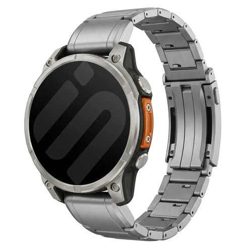 Garmin Quatix 8 Pro - 47mm Adjustable Titanium Strap (Graphite)