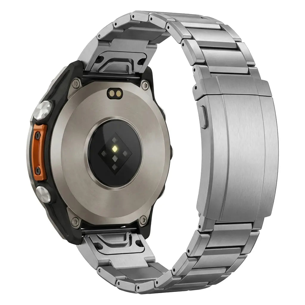 Garmin Quatix 8 Pro - 47mm Adjustable Titanium Strap (Graphite)