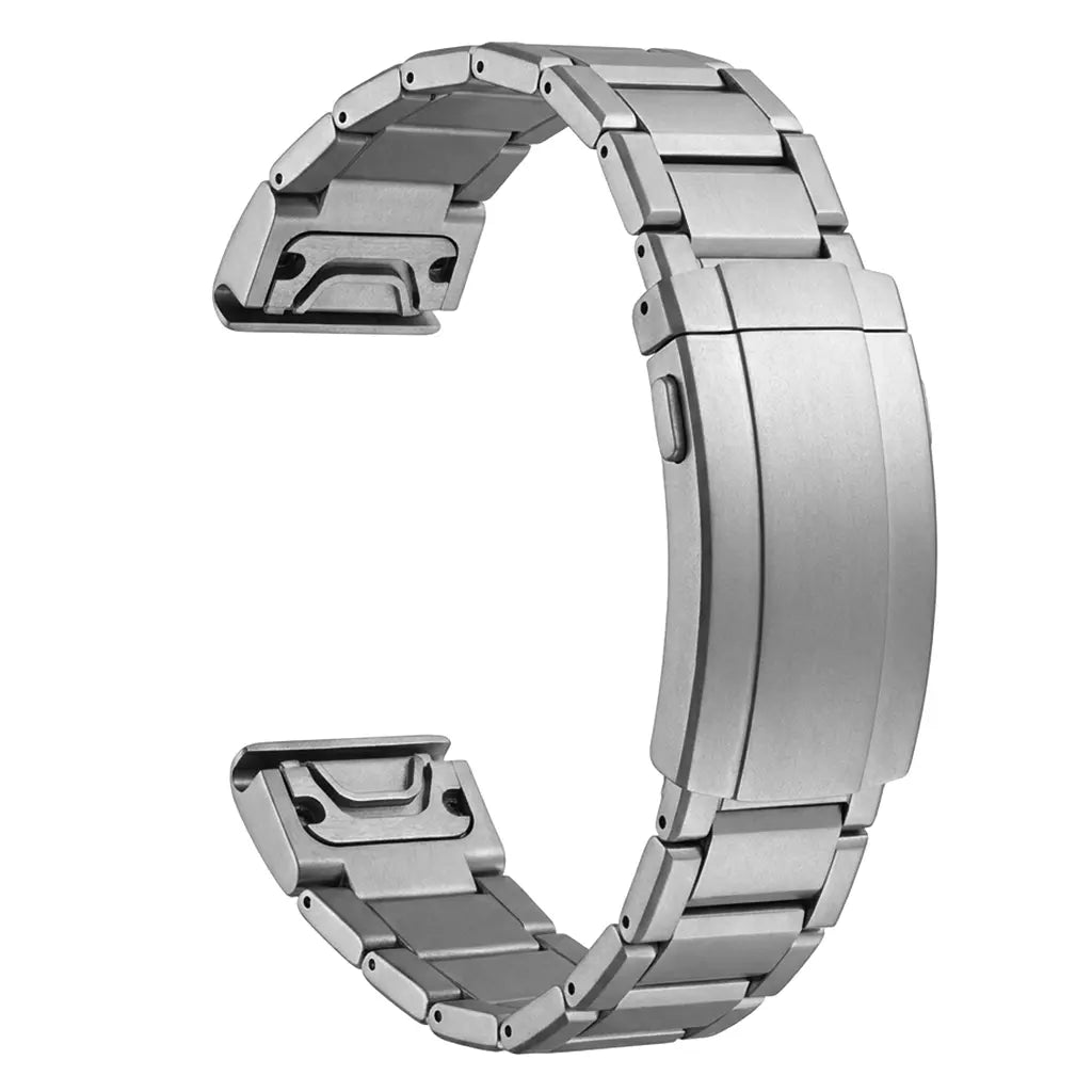 Garmin Quatix 8 Pro - 47mm Adjustable Titanium Strap (Graphite)