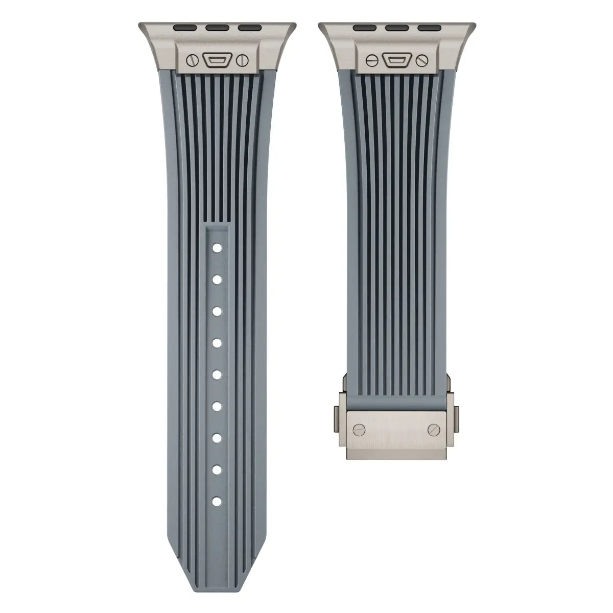 Apple Watch Liquid Elastic Silicone Strap (Grey)
