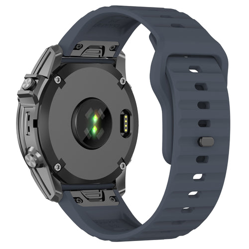 Garmin Descent MK2(i) Outdoor Silicone Strap (Greyblue)