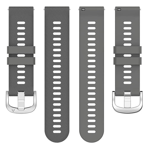 Correa silicona Garmin Vivoactive 6 (gris oscuro)