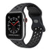 Correa deportiva Apple Watch (gris oscuro/negro)