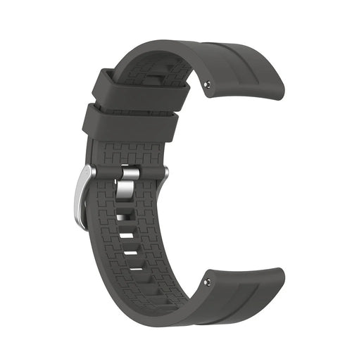 Correa silicona 'Extreme' Amazfit Bip U (Pro) (gris oscuro)