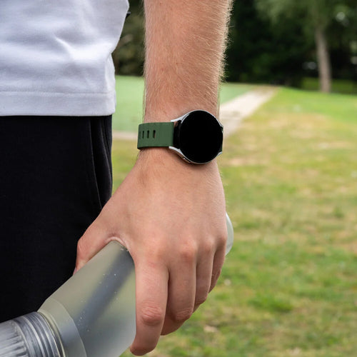 Correa silicona 'Outdoor' Samsung Galaxy Watch 4 44mm (verde)