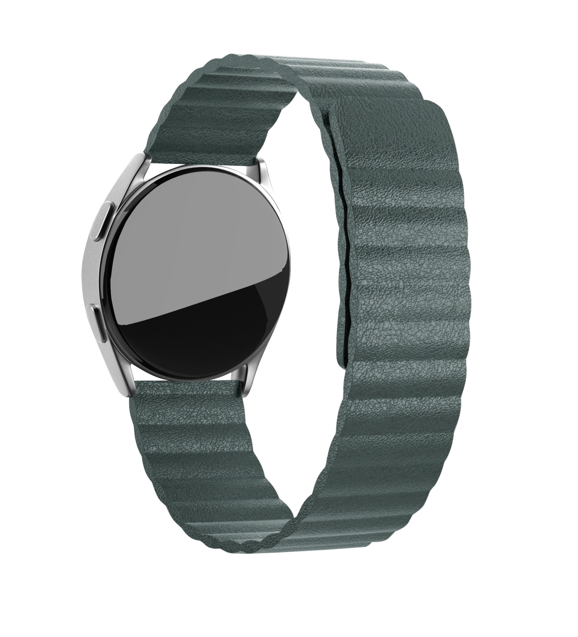 Correa cuero Loop Amazfit Bip U (Pro) (pino verde)