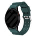 Correa silicona armadura Samsung Galaxy Watch FE (verde oscuro)