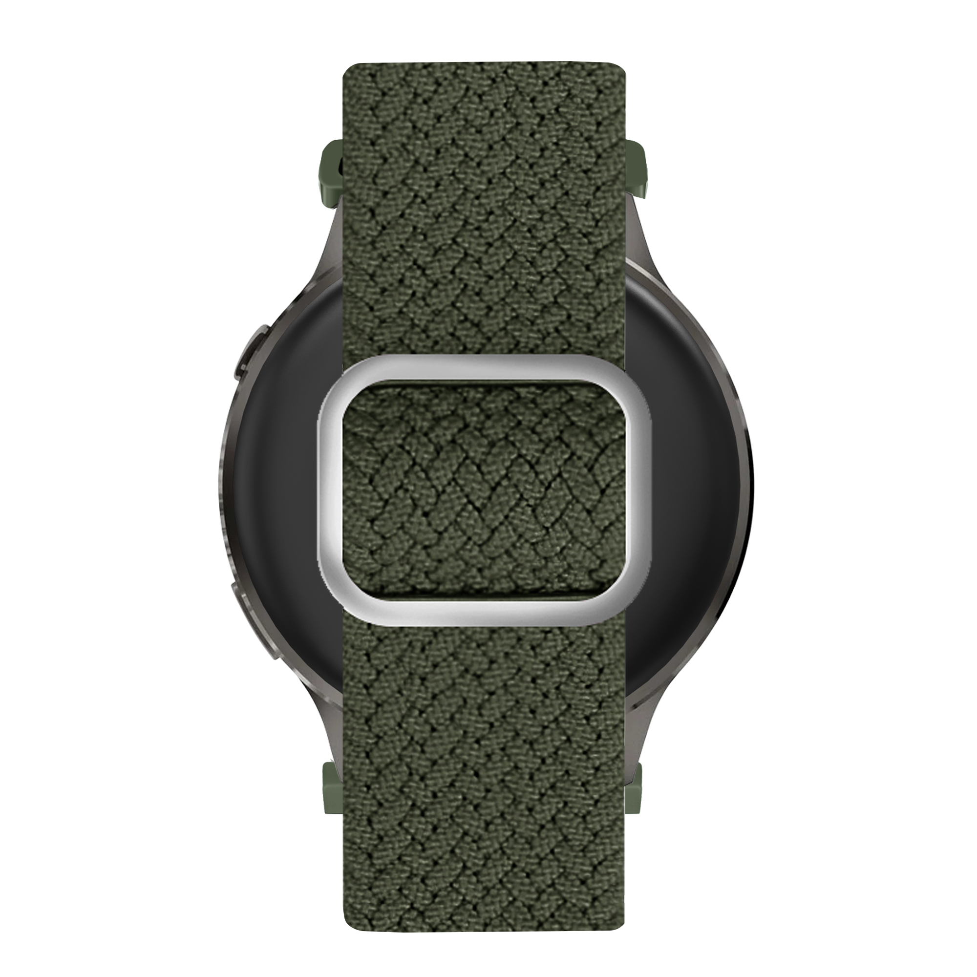 Bandz Correa trenzada ajustable Garmin Forerunner 255s (verde)