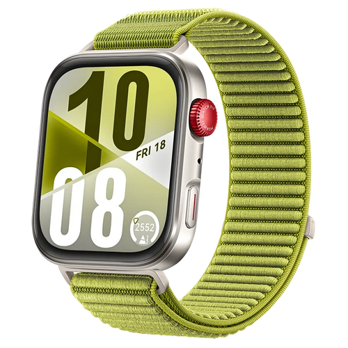 Huawei Watch Fit 3 Nylon Wave Strap (Green)