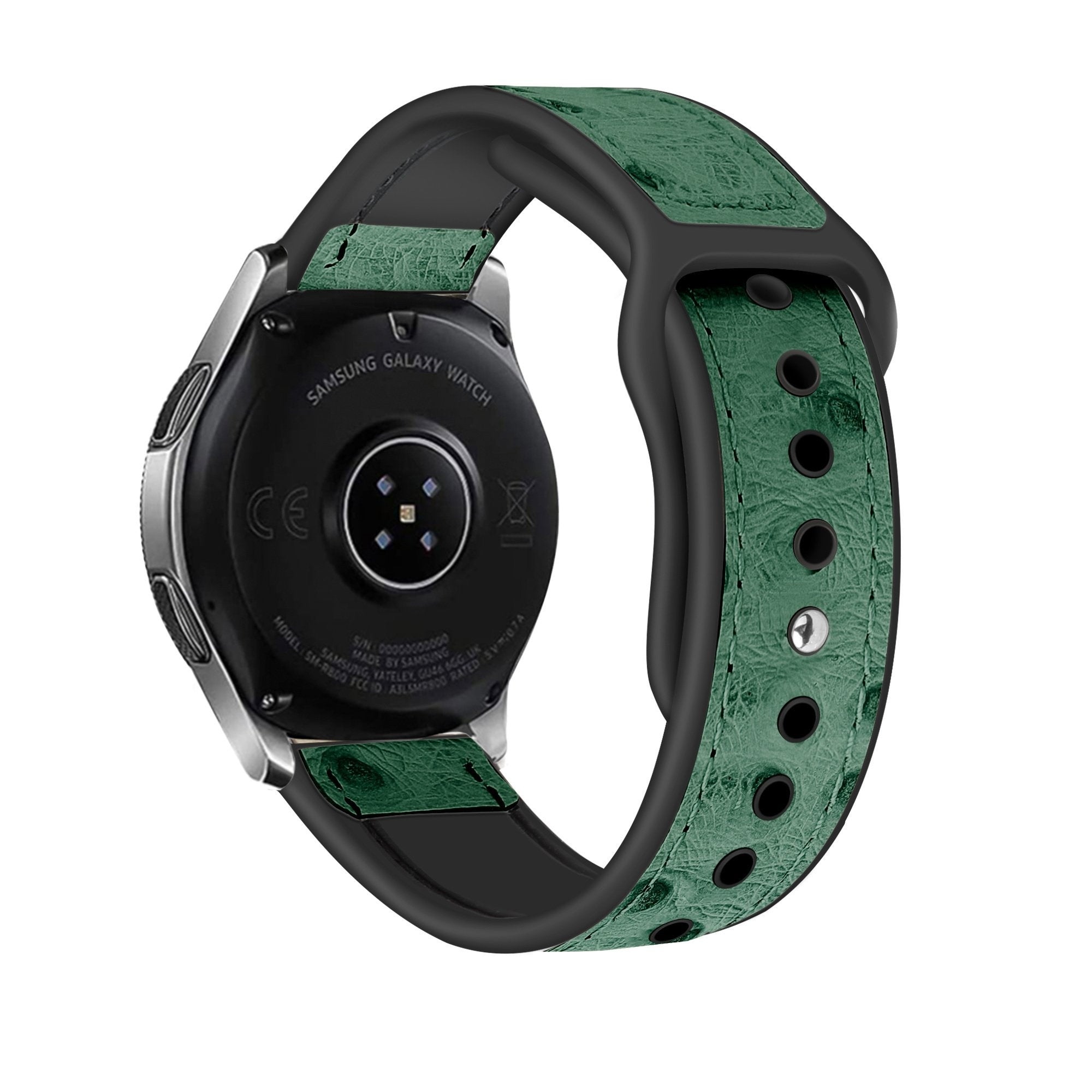Suunto 9 Peak Leather Hybrid Strap (Green)