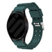 Correa silicona armadura Samsung Galaxy Watch 6 Classic 43mm (verde oscuro)
