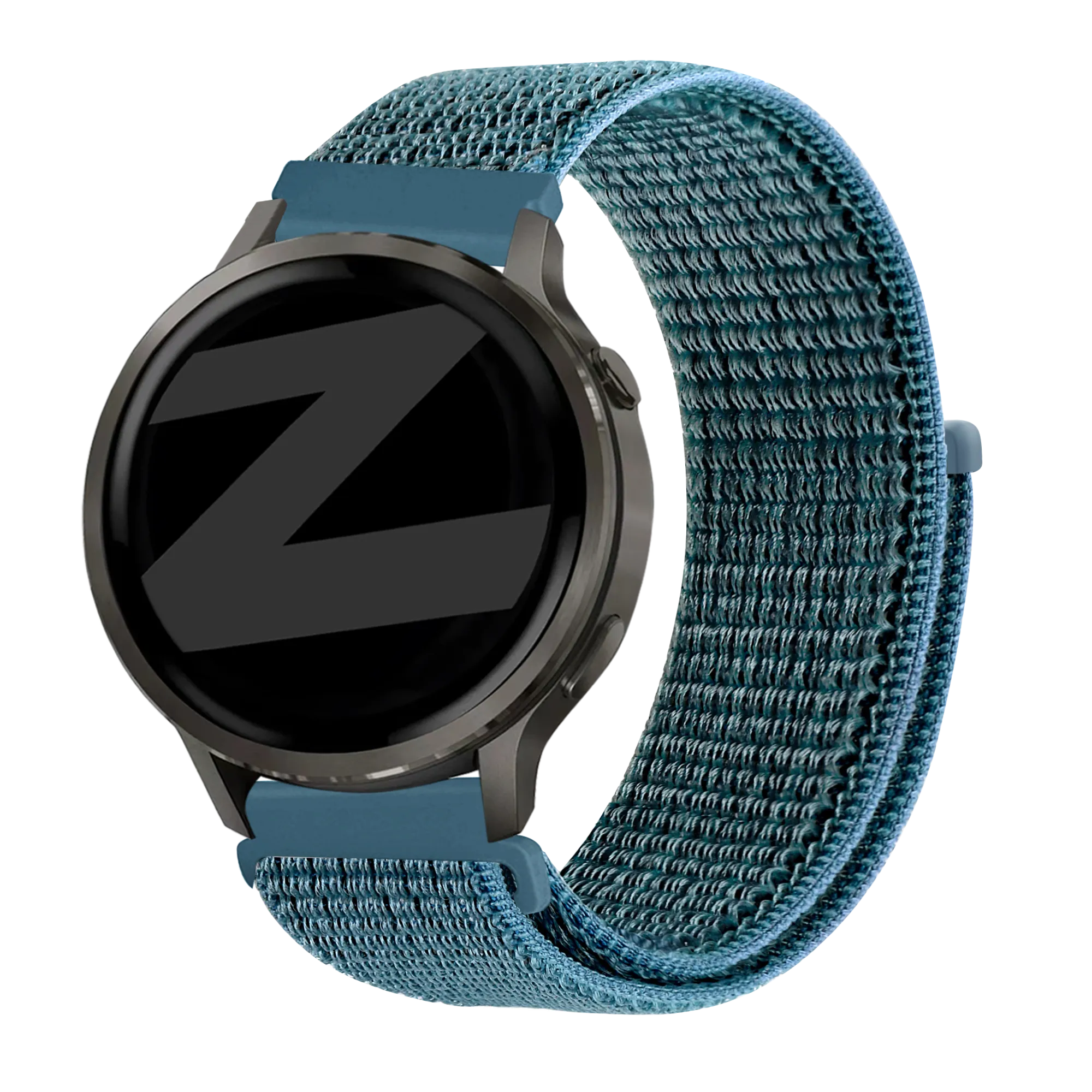 Bandz Correa nylon Loop Garmin Forerunner 255s (verde-gris)