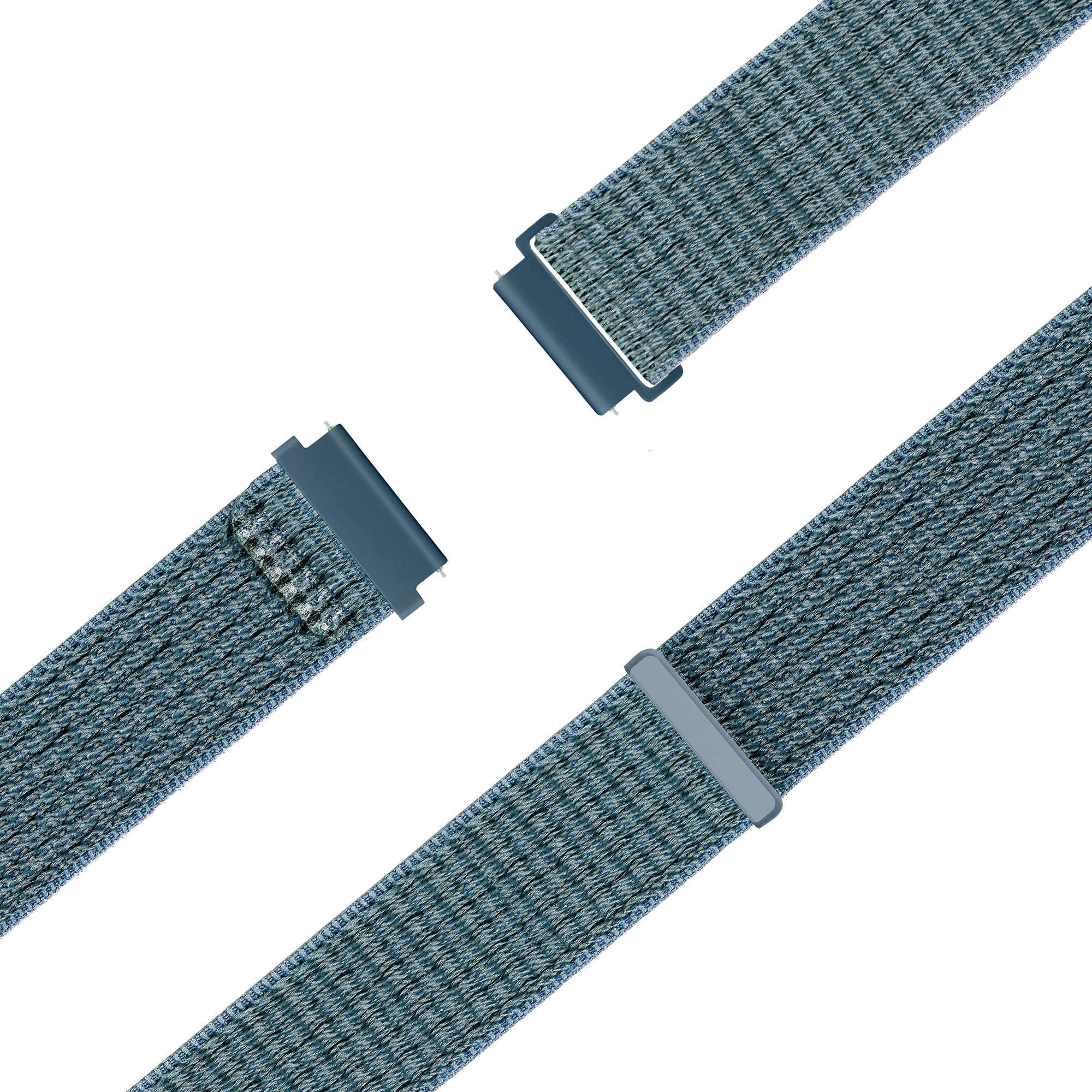 Bandz Correa nylon Loop Garmin Vivomove 3s (verde-gris)