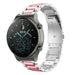 Correa acero Huawei Watch GT 2 Pro (plata/rosa)