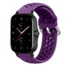 Correa silicona agujeros Amazfit GTS 2 (morado)