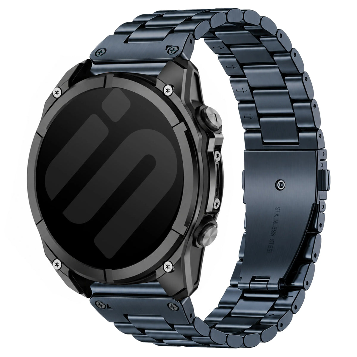 Correa acero premium Garmin Approach S72 - 47mm (gris oscuro)
