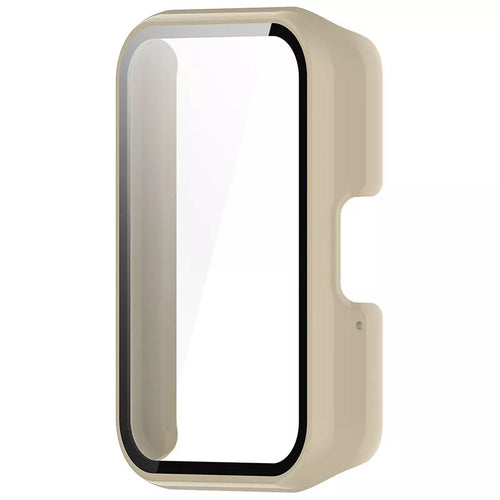 Funda rigido con vidrio Samsung Galaxy Fit 3 (beige)