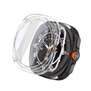 Samsung Galaxy Watch Ultra 2 PC Case with Glass (Transparent)