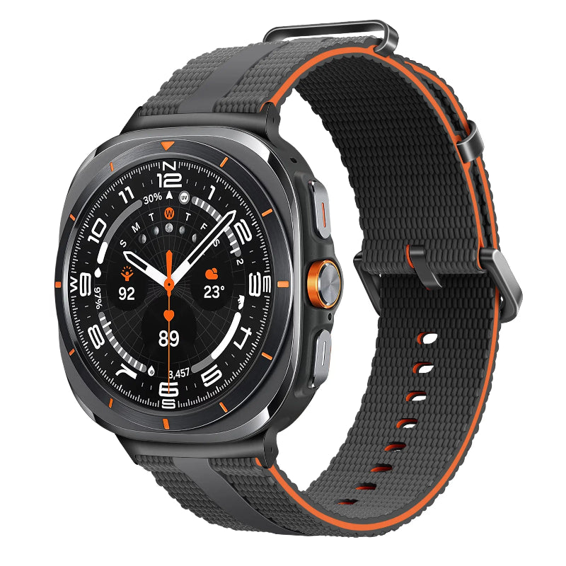 galaxy watch ultra silicone band grey