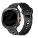 Bandz Correa silicona 'Hexagons' Samsung Galaxy Watch Ultra (negra)