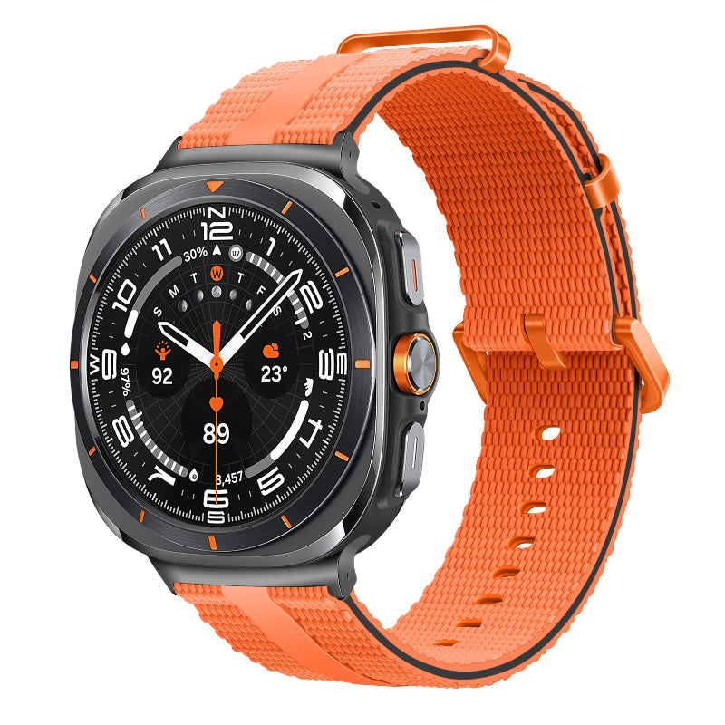 galaxy watch ultra silicone band orange