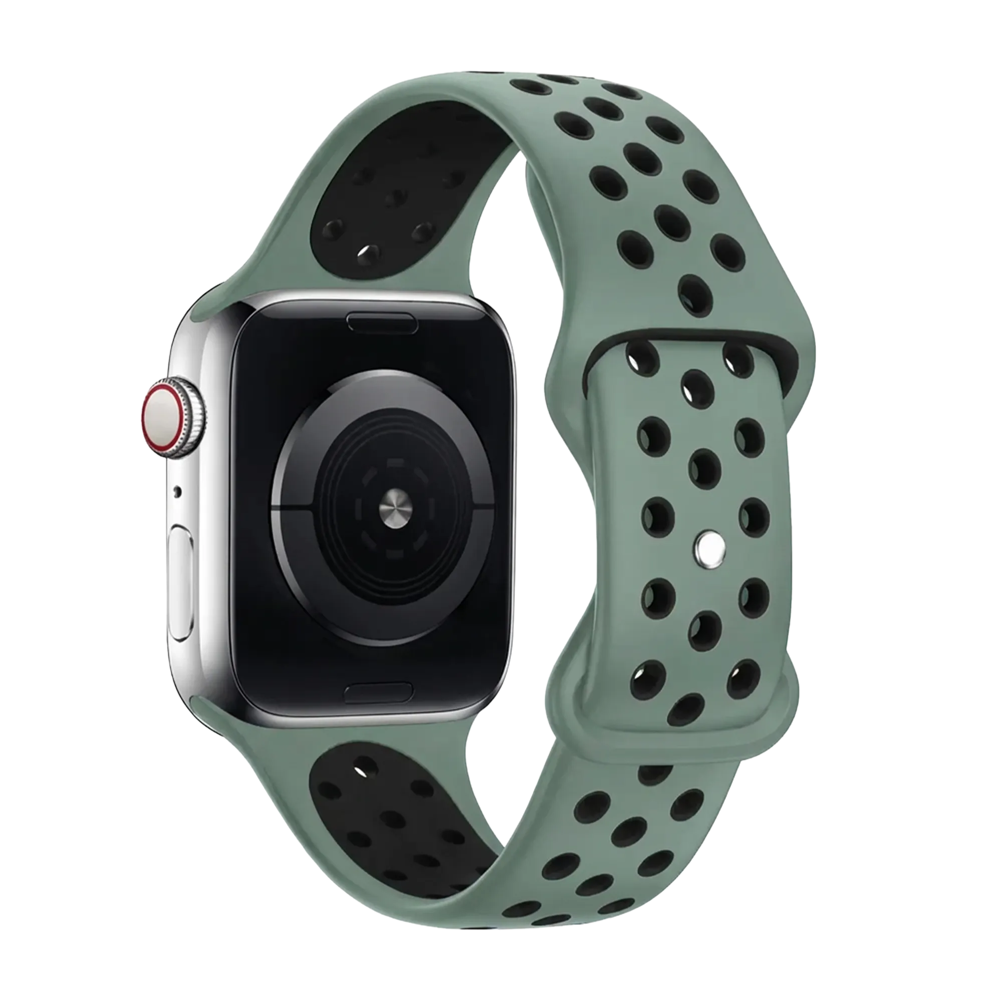 Correa deportiva Apple Watch (cian/negro)