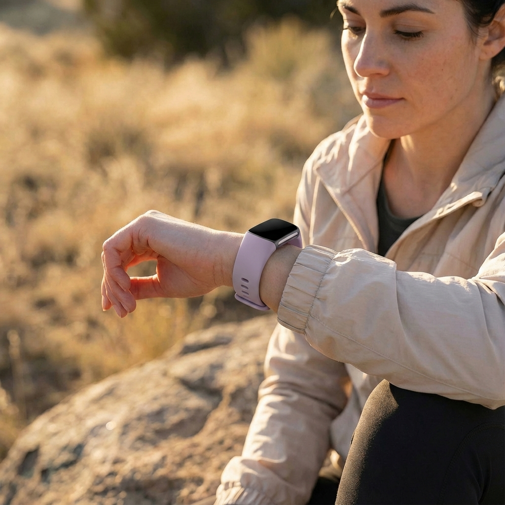 Correa silicona Fitbit Charge 6 (lavanda)