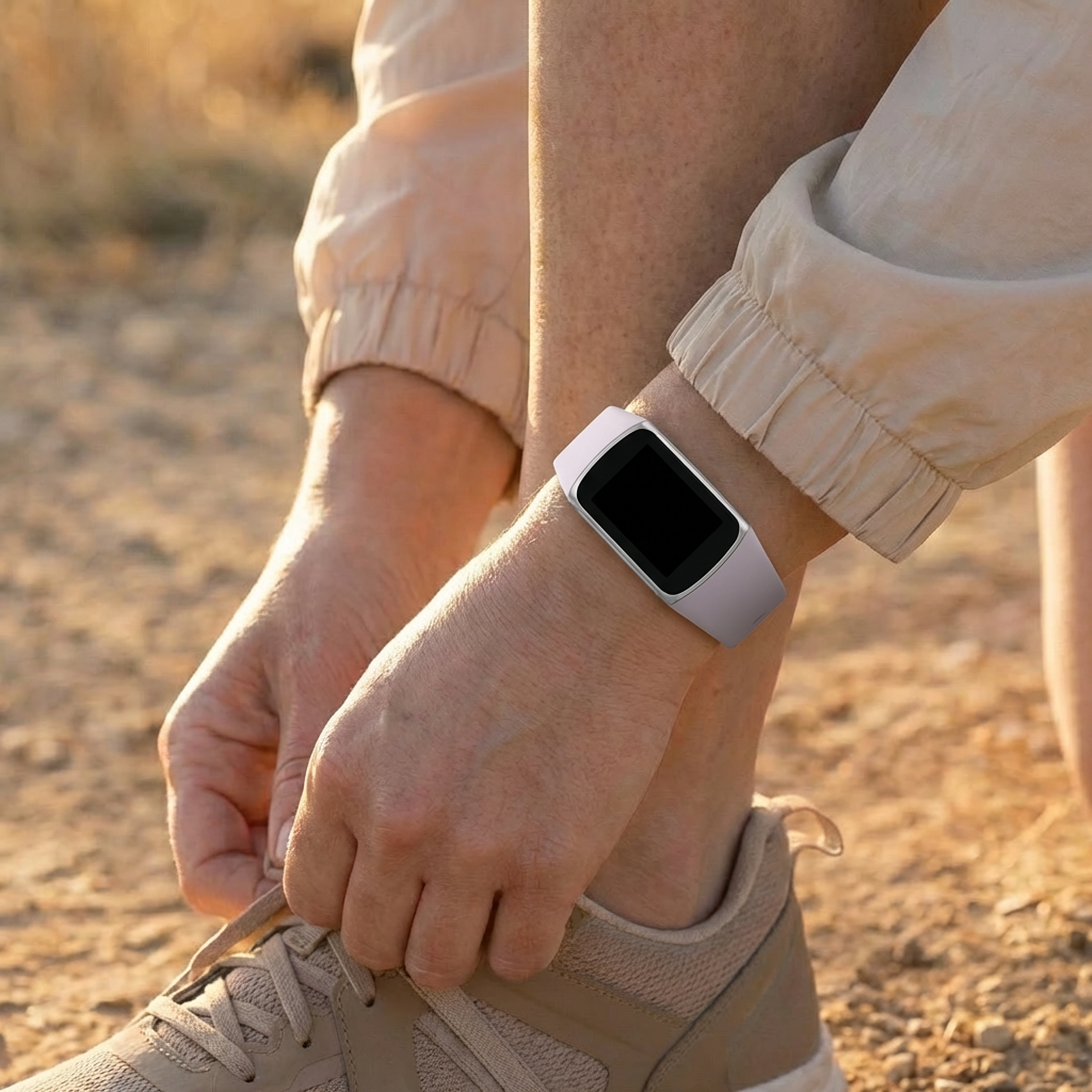 Correa silicona Fitbit Charge 6 (lavanda)