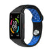 Correa de silicona Honor Band 6 (negro/azul)