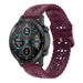 Correa silicona estampada Honor Magic Watch 2 42mm (burdeos)