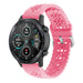 Correa silicona estampada Honor Magic Watch 2 42mm (rosa brillante)