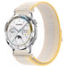 Correa nylon Huawei Watch GT 6 41mm (blanco estrella mix)