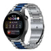 Correa acero Huawei Watch 3 (Pro) (plata/azul)