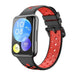 Correa deportiva Huawei Watch Fit 2 (negro/rojo)