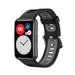 Correa con hebilla deportiva Huawei Watch Fit New (negro/gris)