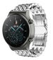 Correa acero dragón Huawei Watch GT 2 Pro (plata)