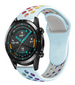 Correa deportiva Huawei Watch GT/GT 2 (azul claro/arcoíris)