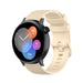Correa silicona lujo Huawei Watch GT 3 42mm (beige)