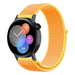 Correa nylon Huawei Watch GT 3 42mm (amarillo claro)