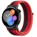 Correa nylon Huawei Watch GT 3 42mm (rojo cereza)