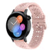 Correa silicona estampada Huawei Watch GT 3 42mm (rosa claro)