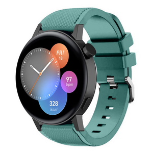 huawei-watch-gt-3-42mm-silikonarmband-piniengruen